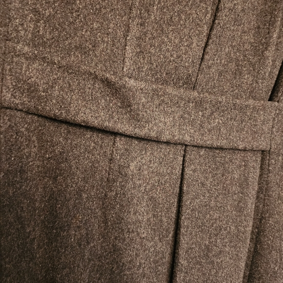 Vintage Mens PIERRE CARDIN 100%wool Top Coat - Picture 6 of 16